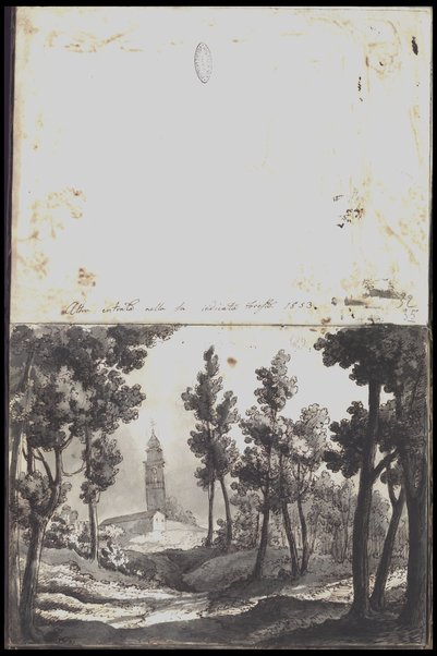 Altra entrata nella fu indicata Foresta 1853 / Tancredi Liverani