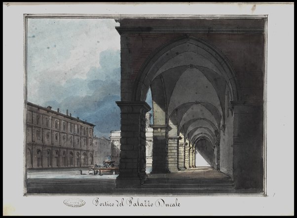 Portico del Palazzo Ducale / Tancredi Liverani, Romolo Liverani