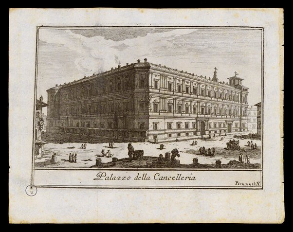 Palazzo della Cancelleria / Piranesi F