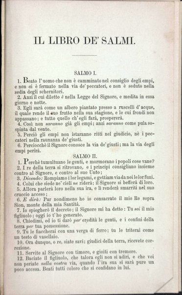 Sefer Tehilim : ... me-et Me'ir ha-Leṿi Le‘ṭe‘ris = Il libro de' Salmi