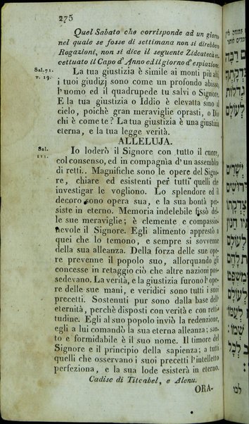 Seder tefilah = Orazioni quotidiane per uso degli ebrei spagnoli e portoghesi ... / ... Salomone Fiorentino