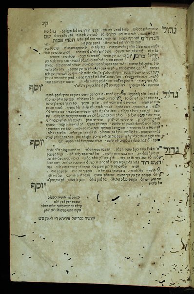 Birke Yosef : ṿe-hu ḥidushe dinim ... ʻal ḳetsat Shulḥan ʻarukh Arbaʻah ṭurim ... ʻim ḥidushe dinim mi-sifre ketivat yad geʼone ʻolam / Ḥayim Yosef Daṿid Azulaʼi.