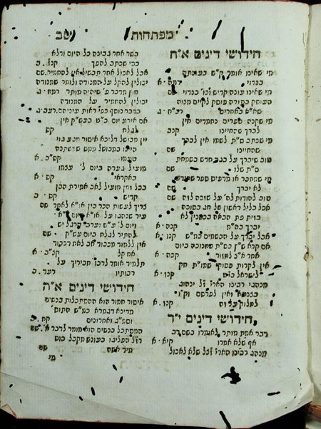 Sefer Kikar le-Eden : maḥberet ḳetsat hagahot she-rashamti agav ʻal masekhtot ḳetanot ṿe-khadomeh, Kalah, liḳutim Avot de-R. Natan / Hayim Yosef David b. k. mo. ha-r. R. Yitsḥaḳ Azulaʻi z.l.h.h. S.ṭ.