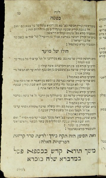 Sefer Mikhtav Elohim : Torah ... Targum Onḳelos ... Perush Rashi.