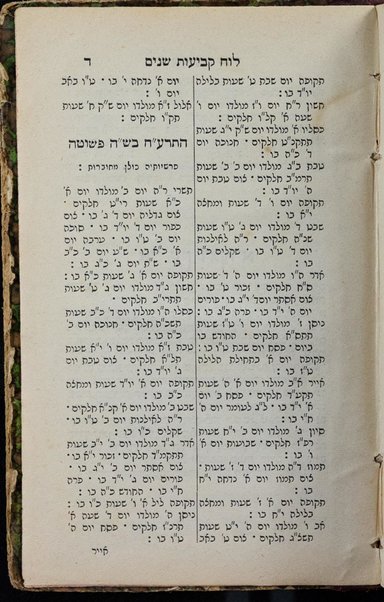 Sefer ʻOlat tamid : seder tefilot ... ke-minhag ḳ. ḳ. Sefaradim.