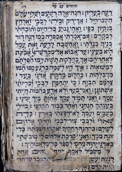 Sefer Tehilim : ḳodesh hilulim mesaprim tehilot H. ... tefilot yeḳarot mi-ma'are Ḥida' ... / li-zekhut ha-talmid Yehudah Shemuʼel Oṭolengi.