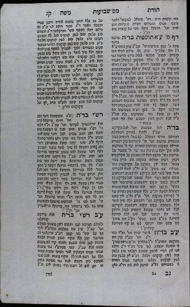 Sefer Ḥaye Avraham : ... ʻal masekhet Shabat u-Metsiʻa ṿe-Sanhedrin ṿe-ʻa.z. (Liḳuṭe ha-Rambam) ... Sefer Derekh ḥayim ... ʻal mas. Pesaḥim u-Khetubot ṿe-Ḥulin ... Peʻulat Ḥayim Ṭaib ... (Torat Mosheh) / ... leha-ḥakham Mosheh Naḳaś ... Divre ḥakhamim ...