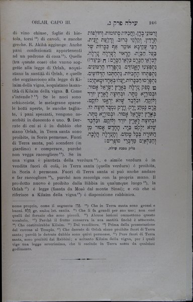 Mishnayot : shishah sidre Mishnah be-niḳud ha-otiyot / meturgamim Iṭalḳit ʻim mavo ṿe-heʻarot melekhet Yitsḥaḳ Ḥayim Ḳasṭilyoni = Mishnaiot : testo ebraico punteggiato con traduzione italiana ...