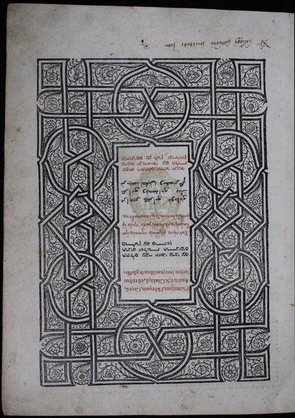 Psalterium, Hebreum, Grecu[m], Arabicu[m], & Chaldeu[m] : cu[m] tribus Latinis i[n]terp[re]tat[i]o[n]ibus & glossis.