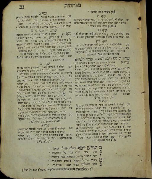 Sefer Shoresh Yosef :  kol dine migo bo mevoʼarim / liḳeṭ ṿe-asaf Yosef ben-Daṿid mi-Breslo.