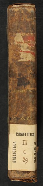 Sefer Torat ha-Elohim : kolel ḥamishah ḥumshe Torah : meturgamim Italḳit u-mevoʼarim beʼur ḥadash ... = La Legge di Dio, ossia il Pentateuco : tradotta in lingua italiana / ʻal yede Yitsḥaḳ Shemuʼel Regyo.