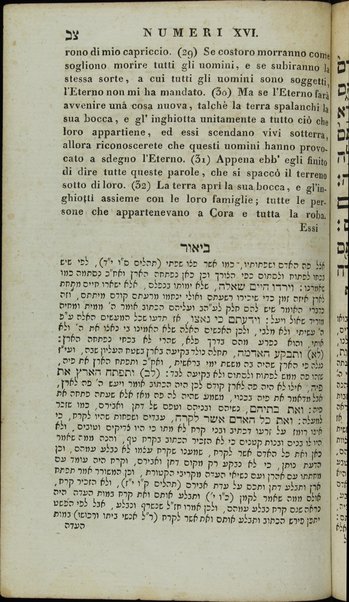 Sefer Torat ha-Elohim : kolel ḥamishah ḥumshe Torah : meturgamim Italḳit u-mevoʼarim beʼur ḥadash ... = La Legge di Dio, ossia il Pentateuco : tradotta in lingua italiana / ʻal yede Yitsḥaḳ Shemuʼel Regyo.