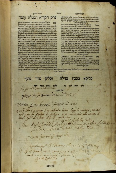 Sefer Rav Alfas ... : ʻim kol ha-devarim asher hayu ʻal ... sifre Alfasi ha-rishonim ... ṿe-ʻal kulam nidpas sefer Maʼor ha-gadol ṿe-Maʼor ha-ḳaṭan me-et Rabenu Zeraḥyah ha-Leṿi ... ṿe-gam sefer Milḥamot Ha-Shem ... ha-Ramban ... / kol eleh yagati ... le-zakot et ha-rabim ... Meir bar Yaʻaḳov ish Parentz.