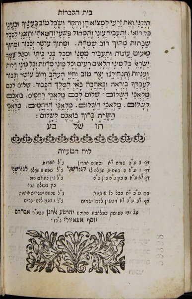 Sefer Melits yosher : hen hemah maʻgele yosher le-vaʼer kol taʻalumah ... / Yeshaʻyah b.k.m. R. Yosef Romanin.