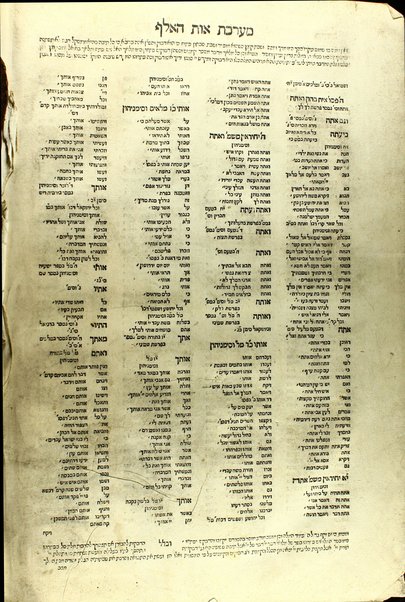 ... Ha-ʻEśrim ṿe-arbaʻ gadol ... : ... ṿe-eleh hem peraṭe ha-devarim nitkenu lo ... rishon. ha-ḥumash ʻim targum peru. Rashi ṿe-I.ʻE. u-parperaʼo. mi-Baʻal ha-Ṭurim : ṿeha-Neviʼi. ha-rishonim ʻim pe. Rashi ṿe-Ḳimḥi ṿe-Ralbag ṿe-rabenu Yeshaʻyah : ṿeha-Neviʼim ha-aḥaronim ʻim pe. Rashi ṿe-Kimḥi : ṿeha-Ketuvim talim ʻim pe Rashi ṿe-I. ʻE. Mishle ʻim peru. Rashi ṿe-Ralbag : ʼIyov ʻim pe. ʼIbn ʻEzra ṿe-Ralbag : Daniyel ʻim pe. I. ʻE. ṿe-rabenu Seʻadyah Gaʼon : ʻEzra ʻim pe. Rashi ṿe-ʻim pe. R. Mosheh Ḳimḥi : Divre ha-yamim ʻim pe. Rashi ṿe-Radaḳ : ḥamesh megilo. ʻim pe. Rashi ṿe-I. ʻE. : ṿeha-miḳraʼo. meturgamim menuḳadi. u-muṭʻamim ṿe-nimsarim ʻal pi darkhe ha-sofrim ḳadmonenu anshe Keneset ha-gedolah ṿeha-sofrim ha-baʼim aḥarehem ...