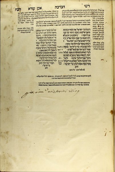 Ha-ʻEśrim ṿe-arbaʻ gadol ... : ... rishon. ha-ḥumash ʻim targum peru. Rashi ṿe-I.ʻE. u-parperaʼo. mi-Baʻal ha-Ṭurim : ṿeha-Neviʼi. ha-rishonim ʻim pe. Rashi ṿe-Ḳimḥi ṿe-Ralbag ṿe-rabenu Yeshaʻyah : ṿeha-Neviʼim ha-aḥaronim ʻim pe. Rashi ṿe-Kimḥi : ṿeha-Ketuvim talim ʻim pe Rashi ṿe-I. ʻE. Mishle ʻim peru. Rashi ṿe-Ralbag : ʼIyov ʻim pe. ʼIbn ʻEzra ṿe-Ralbag : Daniyel ʻim pe. I. ʻE. ṿe-rabenu Seʻadyah Gaʼon : ʻEzra ʻim pe. Rashi ṿe-ʻim pe. R. Mosheh Ḳimḥi : Divre ha-yamim ʻim pe. Rashi ṿe-Radaḳ : ḥamesh megilo. ʻim pe. Rashi ṿe-I. ʻE. ...