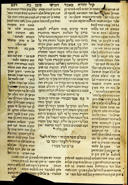 Sefer ha-Kuzari : yisdo he-ḥakham he-ḥaver R. Yitsḥaḳ ha-Sangari / ḥibro be-Lashon ʻArvi Yehudah ha-Leṿi Sefaradi ; ṿe-heʻetiḳ oto Yehudah n. Tibon el leshon ha-ḳodesh ; Yehudah Mosḳaṭo asher beʼer et divrehem