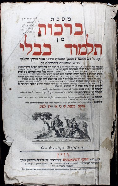 Talmud Bavli : ʻim perush Rashi ṿe-Tosafot u-fisḳe Tosafot ṿe-rabenu Asher u-fisḳe ha-Rosh u-ferush ha-Mishnayot meha-Rambam / ke-fi asher nidpesu bi-ḳ. ḳ. F.f. de-Mayn ... she-hughu ... ʻa.p. lomdim toraniym