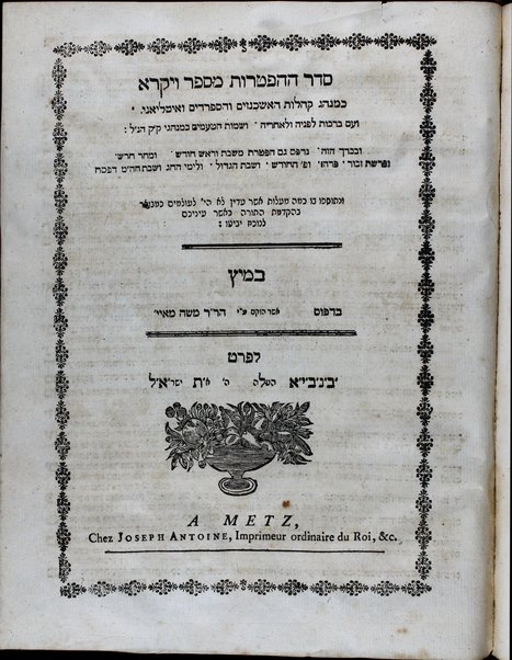 Dat kelulah : ḥamishah ḥumshe Torah ʻim perush Rashi, Śifte ḥakhamim, ṿe-ḳitsur Deveḳ ṭov ha-3 targumim u-ferusham, Toldot Aharon, u-Masorah ḳeṭanah, ḳetsat ḥidushim ... Mosheh Alshekh, ʻOlelot Efrayim, Mesoret ha-berit ha-gadol, hafṭarot ... be-ferush Rashi ṿe- ... Ḳimḥi ṿe-Toldot Aharon ḳetsat ḥidushe Alshekh.