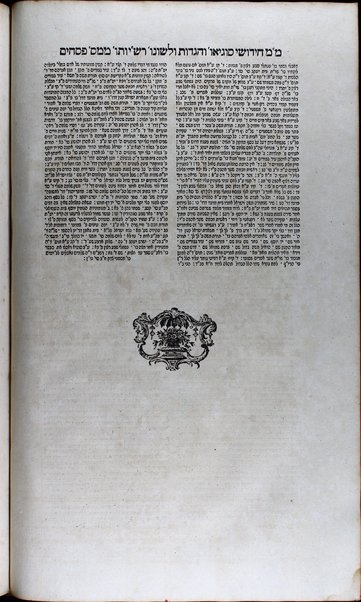 Talmud Bavli : ʻim perush Rashi ṿe-Tosafot u-fisḳe Tosafot ṿe-rabenu Asher u-fisḳe ha-Rosh u-ferush ha-Mishnayot meha-Rambam / ke-fi asher nidpesu bi-ḳ. ḳ. F.f. de-Mayn ... she-hughu ... ʻa.p. lomdim toraniym