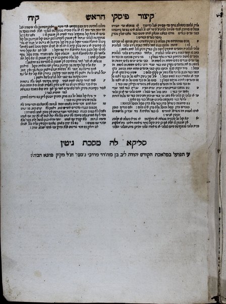 Talmud Bavli : ʻim perush Rashi ṿe-Tosafot u-Fisḳe tosafot u-Mishnayot ʻim perush ha-Rambam kefi asher nidpas ba-Basilah ...