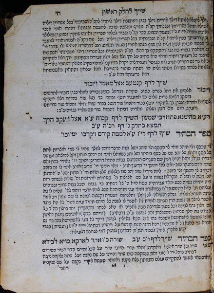 Sefer ha-zohar ʻal ha-Torah meha-tana ha-eloḳi Rabi Shimʻon ben Yoḥai. : ke-fi asher nidpas be-Manṭovah ... Ṿe-hosafnu me-ḥadash be-tsido marʼeh maḳom ...