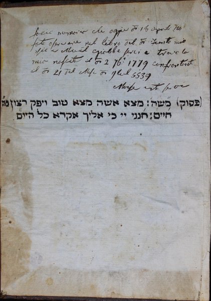 Sefer ha-zohar ʻal ha-Torah meha-tana ha-eloḳi Rabi Shimʻon ben Yoḥai. : ke-fi asher nidpas be-Manṭovah ... Ṿe-hosafnu me-ḥadash be-tsido marʼeh maḳom ...