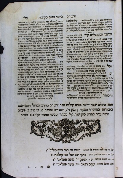 Sefer Yakhin u-Voʻaz : shene aḥim ... / Tsemaḥ ... Shimʻon ha-lo av ... Shelomoh ... Duran ; aḥaraṿ Sefer Zeraʻ rav / le-ʻaṭeret Masʻud ben Ganun ; Avraham ben Shalom Ṭubiana hotsi la-or.