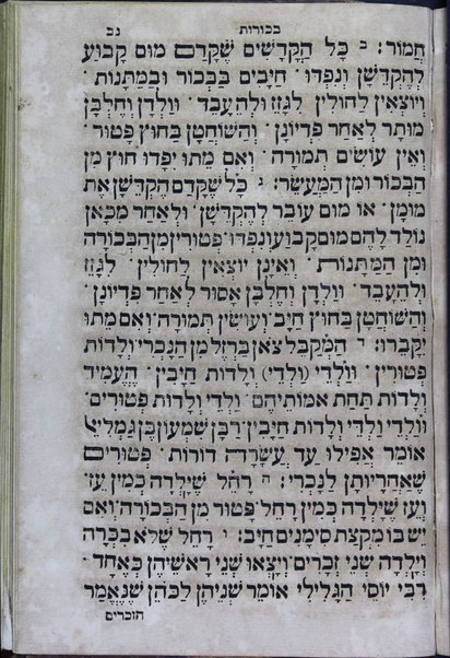 Sefer Mishnayot : ʻim neḳudot ha-kosef ...