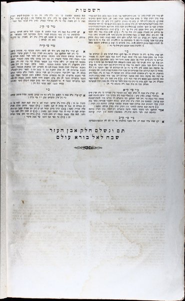 Sefer Keneset ha-gedolah : ḥeleḳ Even ha-ʻezer / Ḥayim Benveneshet ... le-vaʼer divre baʻal ha-Ṭurim, gam le-faresh divre ha-B[et] Y[osef].