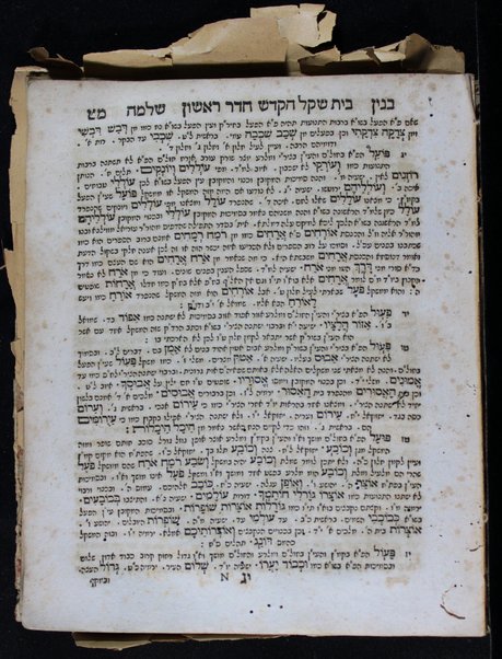 Sefer Binyan Shelomoh : ... shenem ʻaśar batim ... meyusadim ʻal ha-diḳduḳ ... /  Selomoh Zalman ben Yehudah Leyb mi-ḳ. ḳ. Hena.