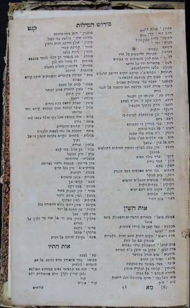 Sefer Mishnayot : ʻim neḳudot ha-kosef ...