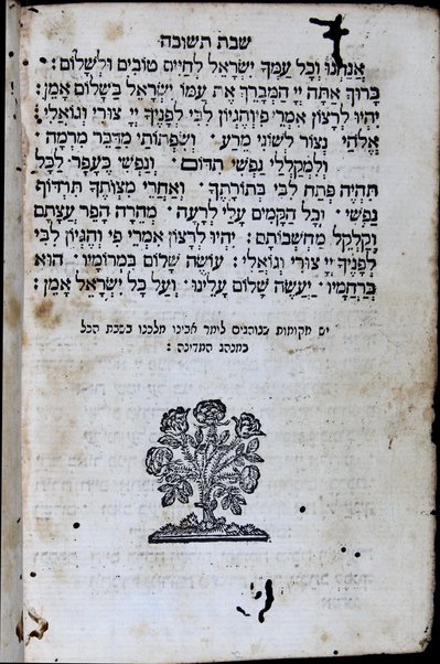 Maḥazor Sefaradim le-yamim noraʼim : ṿe-seder Seliḥot li-lele ashmorot ṿe-seder ṭefilot le-Rosh ha-Shanah ule-Yom ha-Ḳipurim ... / mesudarim ... be-mitsṿat ... Yosef Gabai Ṿilari'eli