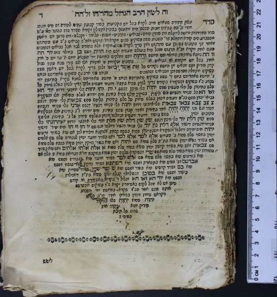 Sefer Ḥoḳ le-Yiśraʼel : le-hagot bo tamid ba-boḳer ba-boḳer le-ḳayem mitsṿot keviʻot ha-Torah ʻa.p. mah she-nimtsa katuv bi-khetav Rabi Ḥayim Ṿiṭal ; ʻal pi k. mo. ha-r. R. Yitsḥaḳ Lurya z.l.h.h. / ṿe-sidro ṿe-hekhino ke-Shulḥan he-ʻarukh k. mo. ha-r. R. Yitsḥaḳ Barukh