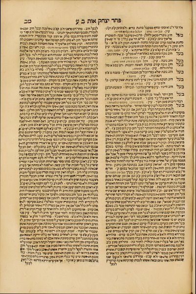 Paḥad Yitsḥaḳ : ṿe-hu alfa beta rabta kolelet kelalim ... shel halakhah ... Mishnah, Berayta, Sh. S., ha-Rif, u-pesuke devekne / Yitsḥak ben Shemuʼel Lampronṭi.