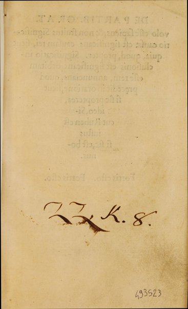 Sefer ha-diḳduḳ : grammaticae in Sanctam Christi linguam institutiones / aeditae per Agathium Guidacerium ... de octo partibus orationis, ab ejus peculio. liber secundus.