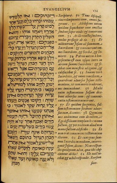 Arbaʻah avne ha-gilyonim meha-torah ha-hạdashah : asher neʻtakọ mi-leshon Romi li-leshon ʻIvri / ʻal yad Yohạnan Hatọvel Yonah = Quatuor Evangelia Novi Testamenti ex Latino in Hebraicum sermonem versa ab Ionne Baptista Iona