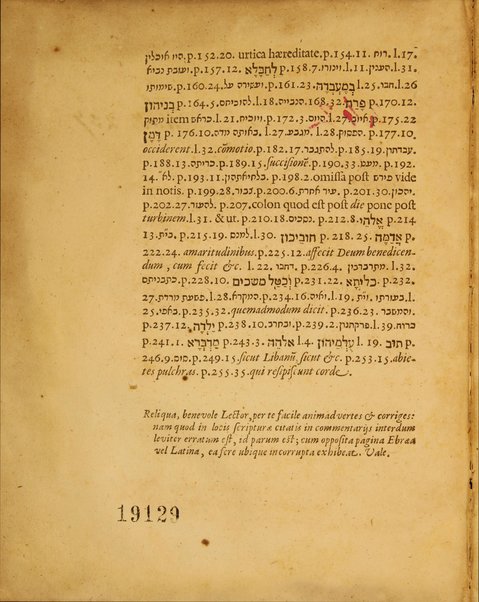 Hoseas propheta, Ebraice & Chaldaice. Cum duplici versione Latina : et commentarijs Ebraicis trium doctissimorum Judeorum [Schelomonis Iarhi, Abrahami Aben Ezrae & Davidis Kimhi]; Masorâ item parvâ, ejusque, & commentariorum Latinâ quoque interpretatione. Accedunt ... annotationes G. Coddaei.