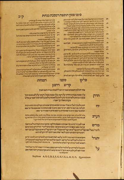 [Talmud Bavli] : ʻim Perush Rashi ṿe-Tosafot u-Fisḳe Tosafot ṿe-Rabenu Asher u-Ferush ha-mishnayot meha-Rambam ṿe-ʻim kol ha-ḥidushim nitḥadshu bi-defus Yusṭiniʼanah be-Ṿenetsiʼah ...