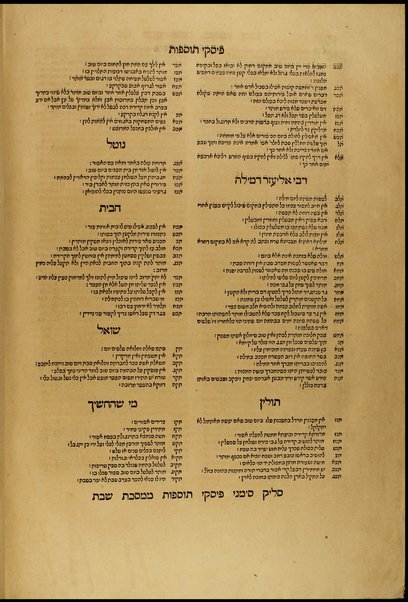 [Talmud Bavli] : ʻim Perush Rashi ṿe-Tosafot u-Fisḳe Tosafot ṿe-Rabenu Asher u-Ferush ha-mishnayot meha-Rambam ṿe-ʻim kol ha-ḥidushim nitḥadshu bi-defus Yusṭiniʼanah be-Ṿenetsiʼah ...