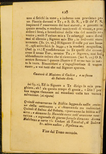 Maḥazor le-yamim nora'im = Orazioni : ebraico - italiano per Il capo d'anno, e giorno dell'Espiazione ad uso degli Israeliti Portoghesi, e Spagnoli ...