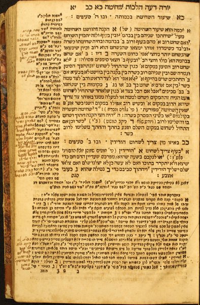 Shulḥan ʻarukh mi-ṭur Yoreh deʻah. Ḥibro ha-gaʼon ... Yosef Ḳaro, ʻim ḥidushe dinim meha-gaʼon Mosheh Iserlesh, ịm Beʼer ha-golah [me-et ha-Rav Mosheh Ravḳash mi-Ṿilna], ṿe-ʻim Beʼer heṭev ... ḥibro ha-rav ... Yehuda Ashkenazi dayan mi-Ṭiḳṭin.