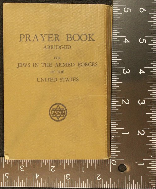 Prayer book : Abridged for Jews in the Armed Forces of the United States.