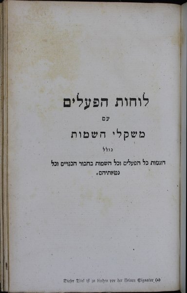 Talmud leshon ʻIvri : kolel yesodot diḳduḳ ha-lashon / ḥibro Yehuda Leb Ben Zeʼev.