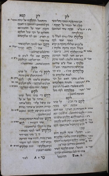 Otsar ha-shorashim : kolel shorshe ha-lashon ha-ʻIvrit, ṿe-haʻataḳatam me-ʻIvrit le-Ashkenazit ume-Ashkenazit le-ʻIvrit.