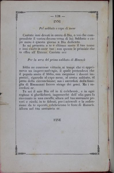 Seder Tefilot ... : le-Sefardim = Formulario delle orazioni ... secondo il rito Spagnolo ... / I. Costa