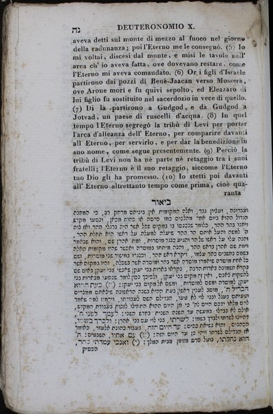 Sefer Torat ha-Elohim : kolel ḥamishah ḥumshe Torah : meturgamim Italḳit u-mevoʼarim beʼur ḥadash ... = Legge di Dio, ossia il Pentateuco : tradotta in lingua italiana / ʻal yede Yitsḥaḳ Shemuʼel Regyo.