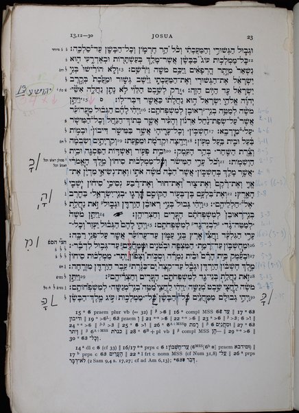 Biblia Hebraica ... Libri Josuae et Judicum / praeparaverunt ... M. Noth ... Rud. Kittel = Yehoshua‘ Shofeṭim