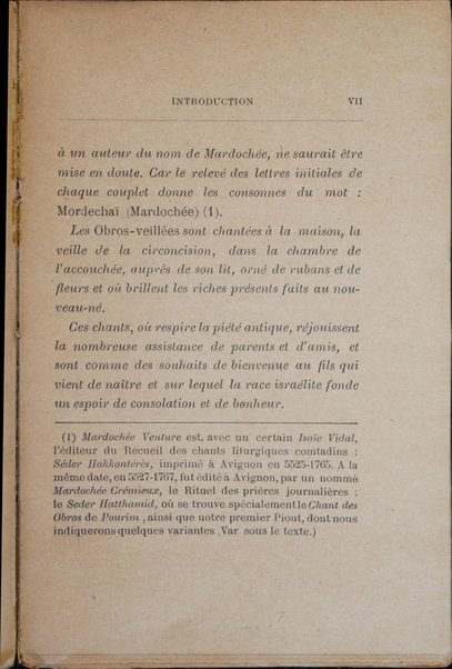 Poésies hébraico-provençales du rituel israélite comtadin / traduites et transcrites par S. M. dom Pedro II d'Alcantara ...