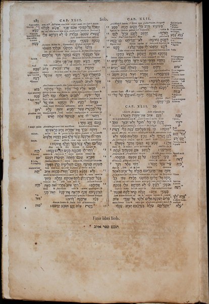 Biblia Hebraica : eorvndem Latina interpretatio Xantis Pagnini Lvcensis recenter Benedicti Ariae Montani Hispal. & quorundam aliorum collato studio, ad Hebraicam dictionem diligentissime expensa ...